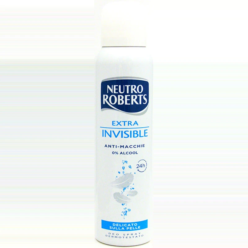 Neutro Roberts Deodorante Extra Delicato No Alcool Spray 150 Ml 1 Neutro Roberts Deodorante Extra Delicato No Alcool Spray 150 Ml