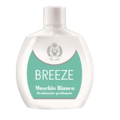 Breeze Muschio Bianco Deodorante Squeeze Senza Gas 100 Ml