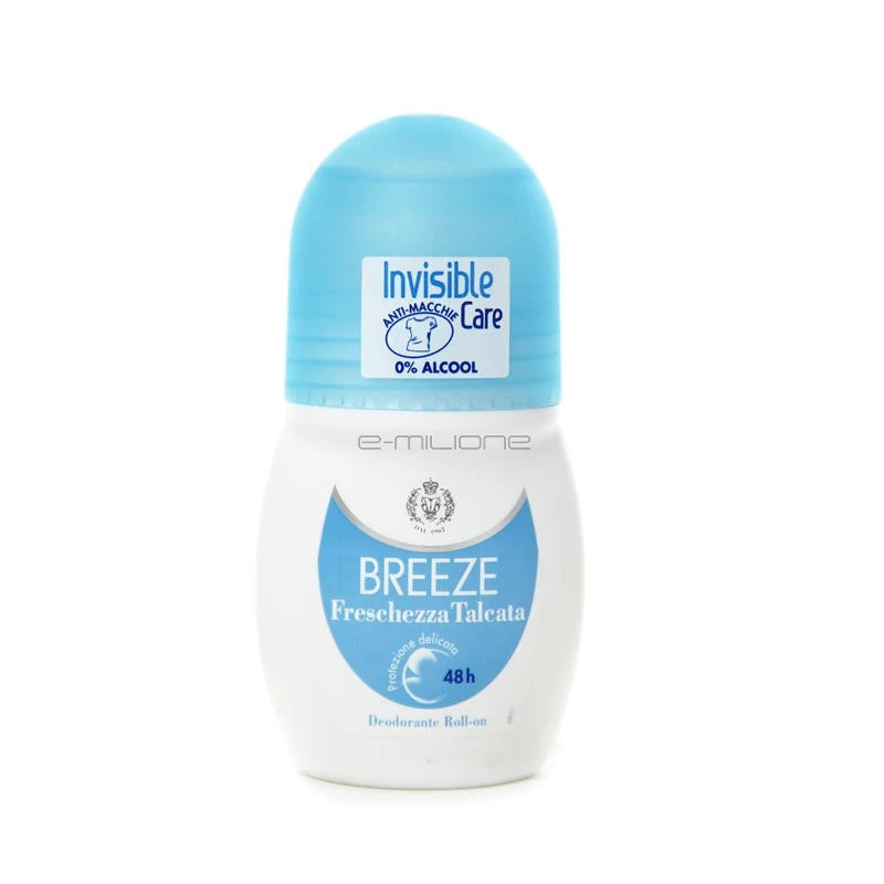 Breeze Roll On 48h Freschezza Talcata Deodorante 50 Ml 1 Breeze Roll On 48h Freschezza Talcata Deodorante 50 Ml
