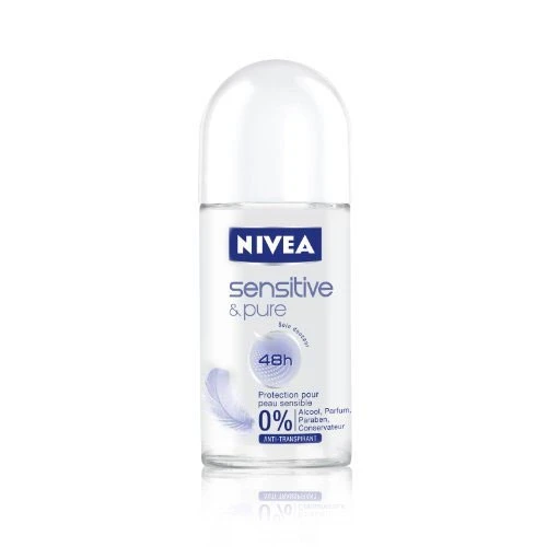 Nivea Deodorante Roll-On Pure&Sensitive 50 Ml 1 Nivea Deodorante Roll-On Pure&Sensitive 50 Ml