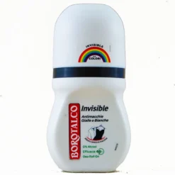 Borotalco Deodorante Invisible Antimacchie Gialle E Bianche Roll On Senza Alcool 50 Ml