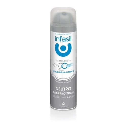 Infasil Deodorante Spray Per Il Corpo Tripla Protezione 150 Ml 1 Infasil Deodorante Spray Per Il Corpo Tripla Protezione 150 Ml