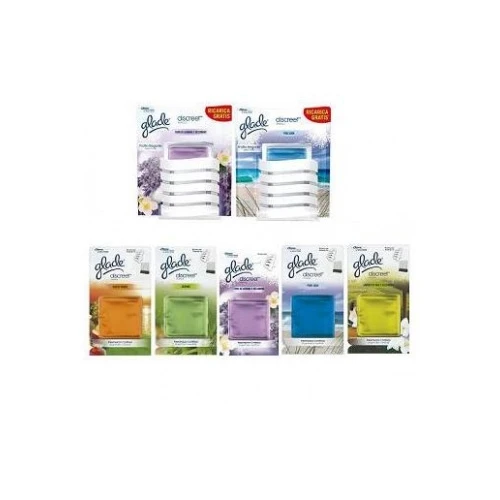 Glade® Glade Deodorante Per Ambienti Discreet Decor Assortito Base + Ricarica Profumazione Ambienti 1 Glade® Glade Deodorante Per Ambienti Discreet Decor Assortito Base + Ricarica Profumazione Ambienti