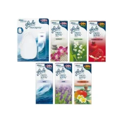 Glade® Glade Deodorante Per Ambienti Microspray Profumazione Ambienti Fragranze Assortite 1 Ricarica
