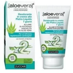 Zuccari Aloevera2 Deodorante In Crema Alla Pietra Liquida 7 Giorni