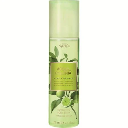 Maurer & Wirtz 4711 Acqua Colonia Lime & Nutmeg Deodorante Body Spray 75ml 1 Maurer & Wirtz 4711 Acqua Colonia Lime & Nutmeg Deodorante Body Spray 75ml