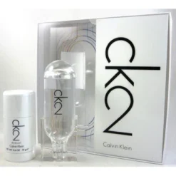 Calvin Klein CK2 Confezione Regalo 100 Ml EDT + 75 Ml Deodorante Stick