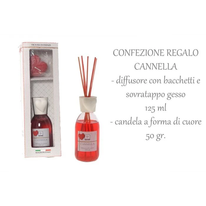 Mercury - Confezione Regalo Alla Cannella Diffusore + Candela 1 Mercury - Confezione Regalo Alla Cannella Diffusore + Candela