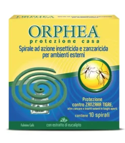 Orphea Spirali Ad Azione Insetticida E Zanzaricida Per Ambienti Esterni 10 Pz