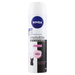 Nivea Invisible For Black White Original Deodorante Spray 150 Ml
