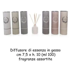 Mercury Diffusore Fragranze In Gesso 110 Ml Fragranze Assortite (NO SCELTA)