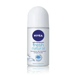 Nivea Fresh Natural Deodorante 48 H Roll-On 50 Ml