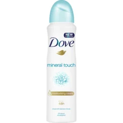 Dove Deodorante Spray Mineral Touch Senza Alcool Con Minerali Del Mar Morto 150 Ml