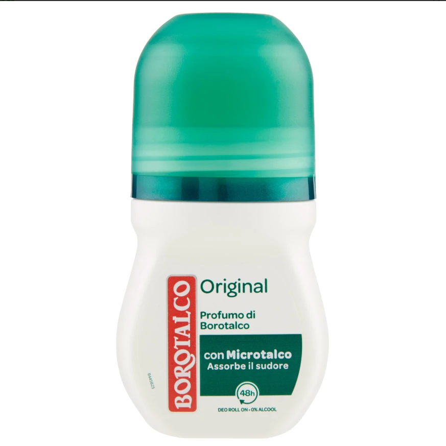 Borotalco Original Profumo Di Borotalco Deo Roll On 0% Alcool 50 Ml 1 Borotalco Original Profumo Di Borotalco Deo Roll On 0% Alcool 50 Ml