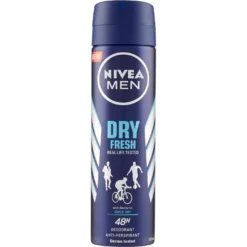 Nivea Men Dry Fresh 48h Deodorant Anti-Perspirant Deodorante Spray Anti-traspirante 150 Ml