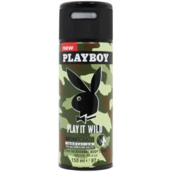 Deodorante Uomo Playboy Play IT Wild Deodorant Body Spray 150 Ml