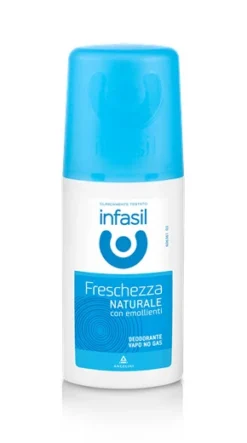 INFASIL DEODORANTE Freschezza Naturale Vapo No Gas 70ML EMOLLIENTI 24H
